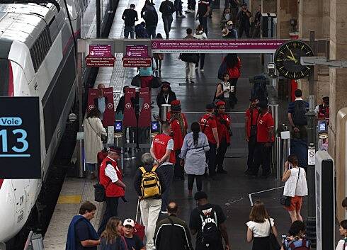 France’s train network hit by arson attacks hours before Olympic ceremony