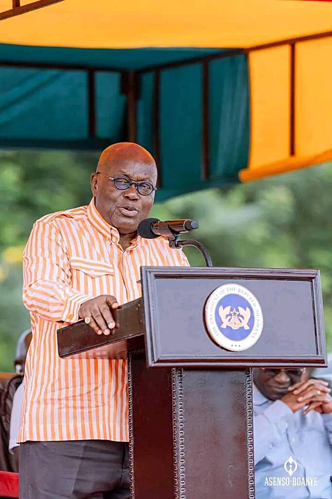 My government has achieved more in road construction than Mahama and Mills – President Akufo-Addo