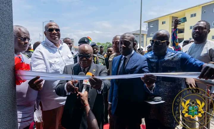 President Akufo-Addo commissions 320 affordable housing for Police personnel