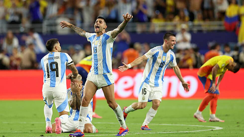 Argentina wins record 16th Copa America title after 1-0 victory against Columbia