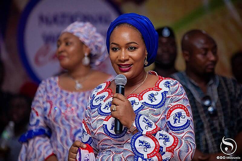 Second Lady pledges to prioritize Berekum East’s development