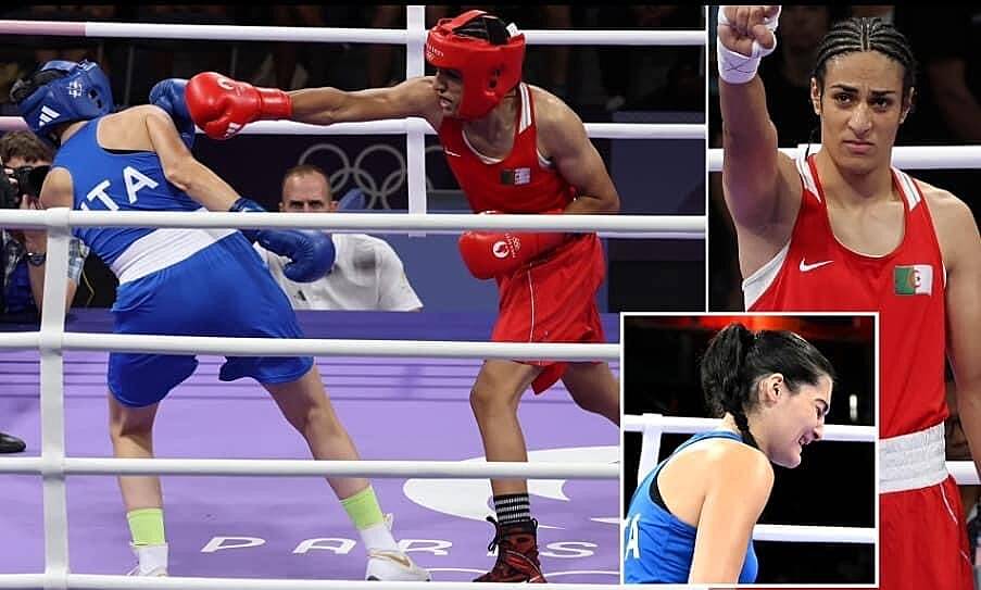 Italy’s Angela Carini quits fight after receiving two punches from Transgender woman at 2024 Olympic Games