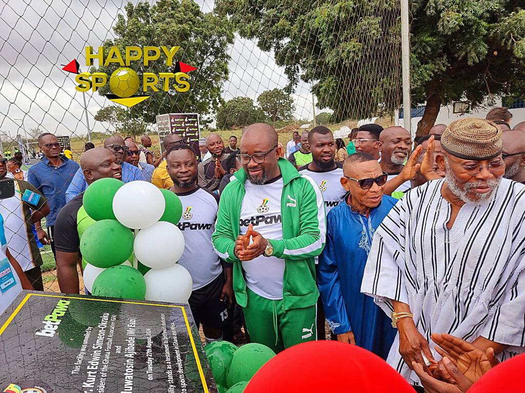 GFA officially commissions new AstroTurf at Prampram