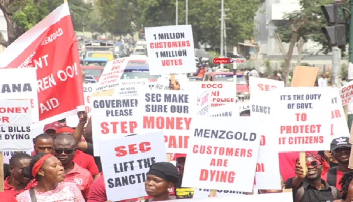 Coalition of Aggrieved Menzgold customers petitions President Akuffo Addo