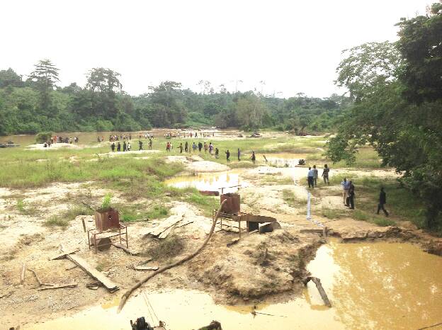 Ghana’s cocoa sector under threat as illegal mining destroys 100,000 acres