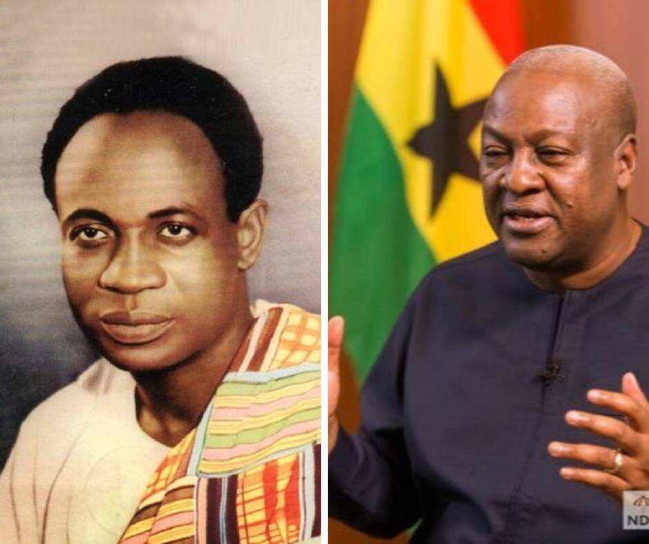 John Mahama promises to rightfully restore founders day to celebrate Kwame Nkrumah