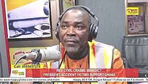 Road safety is not prioritized in Ghana- President, Accident Victims Support Ghana