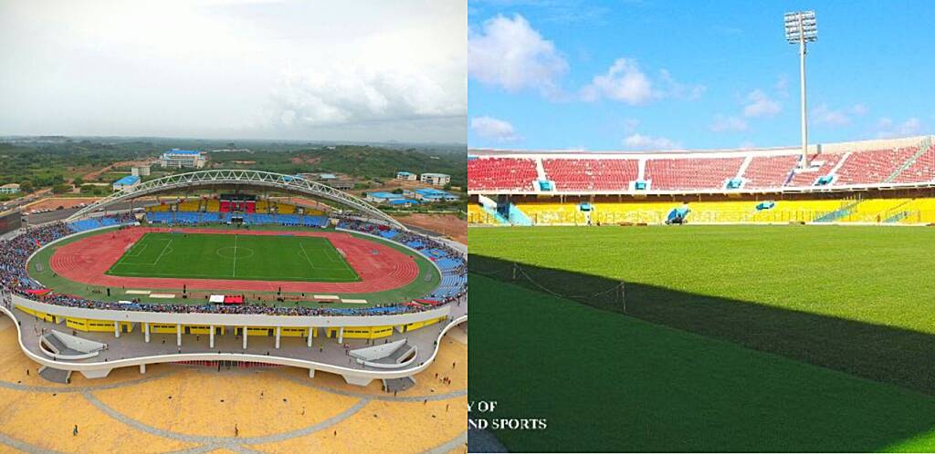 Accra and Cape Coast stadia closed down!