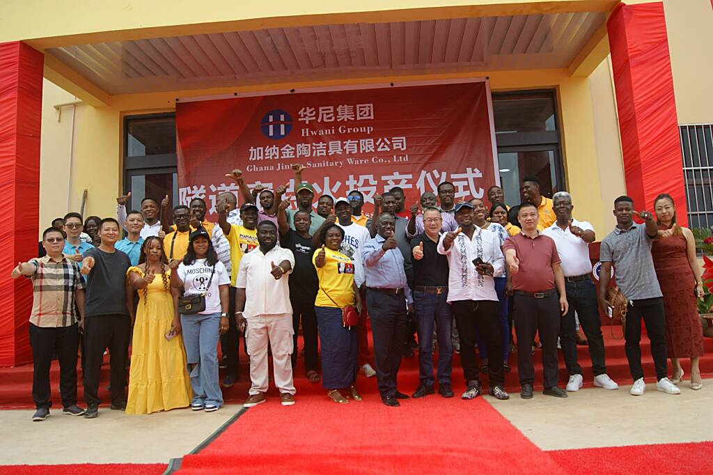 Jintao Sanitary Ware Ghana Limited unveils ultramodern factory in Takoradi