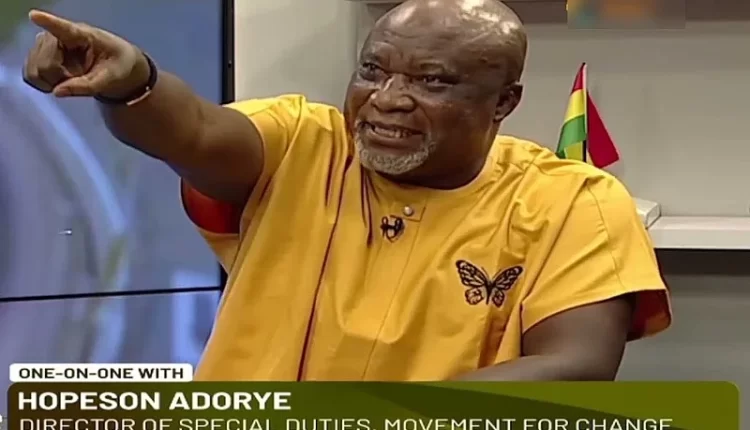 I will seize passports of NPP officials after December 7 elections – Hopeson Adorye