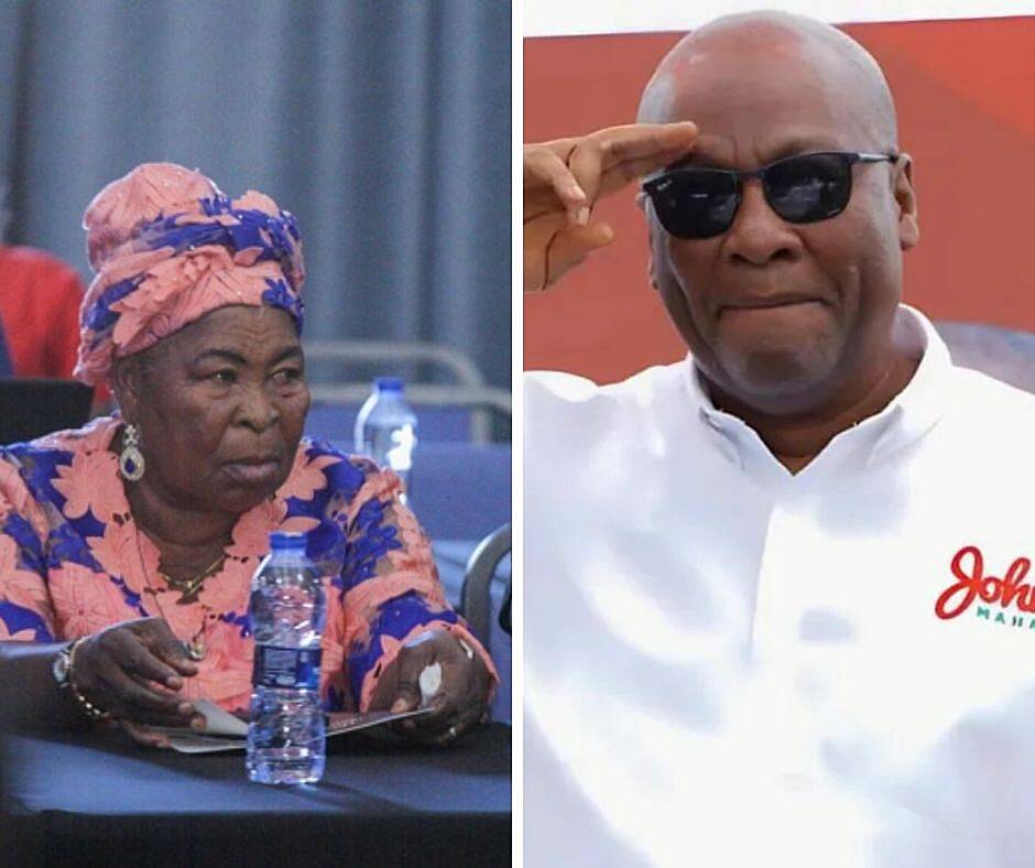 Akua Donkor accuses John Mahama of murder, threatens to sue him for Ghc2 trillion over presidential qualification comment