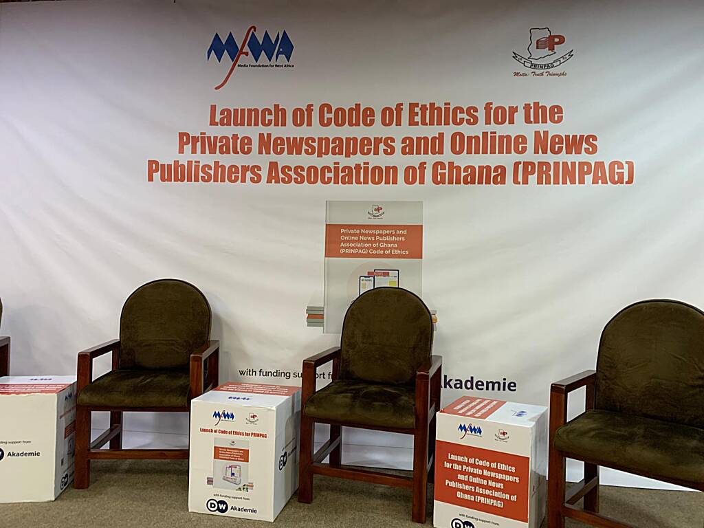 PRINPAG partners MFWA to outdoor revised Code of Ethics for Ghana’s media