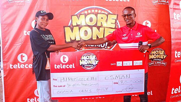 Nine lucky customers win GH¢ 270,000 in Extended Telecel More Money promo in October