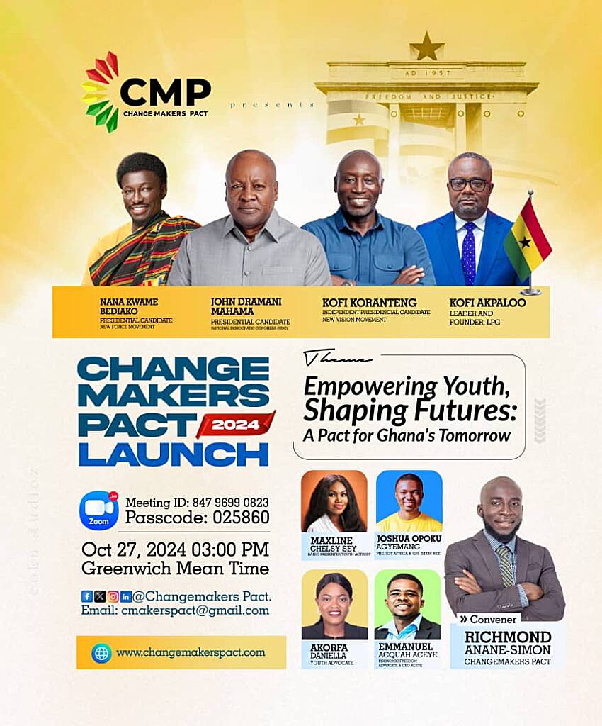 Changemakers Pact Launch Unites Leaders for Ghana’s Future