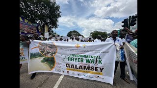 Our prayer walk will influence the gov’t to take action against galamsey – Catholic Prayer Walk partakers