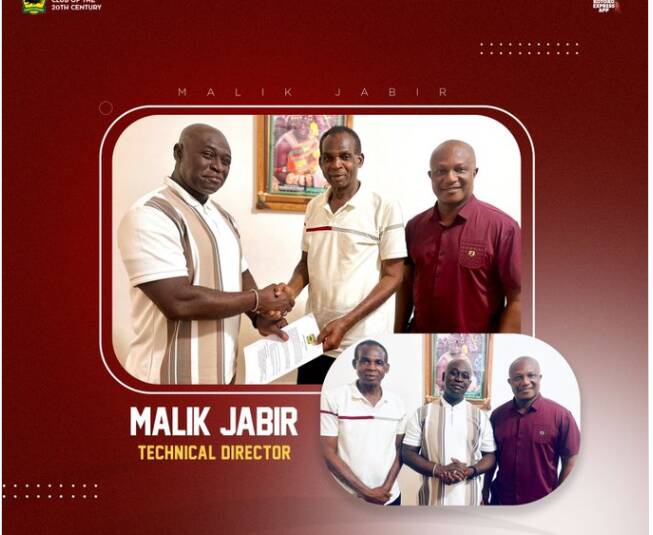 Asante Kotoko appoint Malik Jabir as new Technical Director