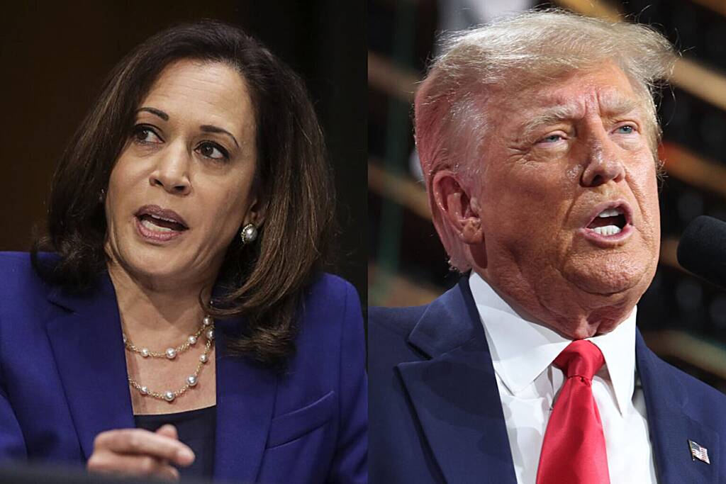 US elections: Harris, Trump tie in first vote on election day