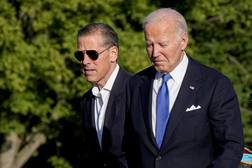 Biden signs pardon for felonies committed by son