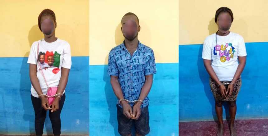 Police arrest 9 suspects at Ayensuano