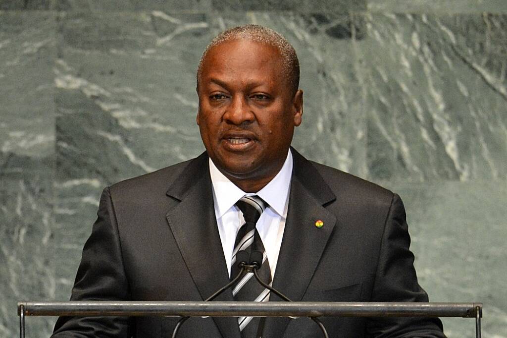 Electoral Commission declares NDC’s John Dramani Mahama president-elect with 56.55% of total valid votes