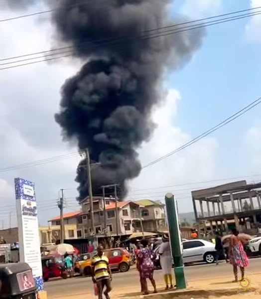 Update on Bogobiri-Obuasi Fire explosion: 3 Dead, 9 injured in devastating blaze