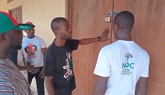 NDC supporters allegedly shut down Awutu Senya and Gomoa East District Assemblies