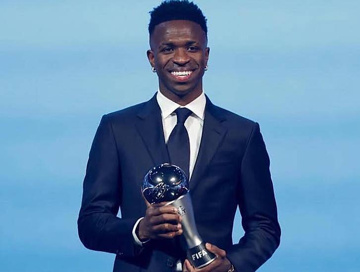 Vinicius Jr wins Fifa Best men’s Player of the Year