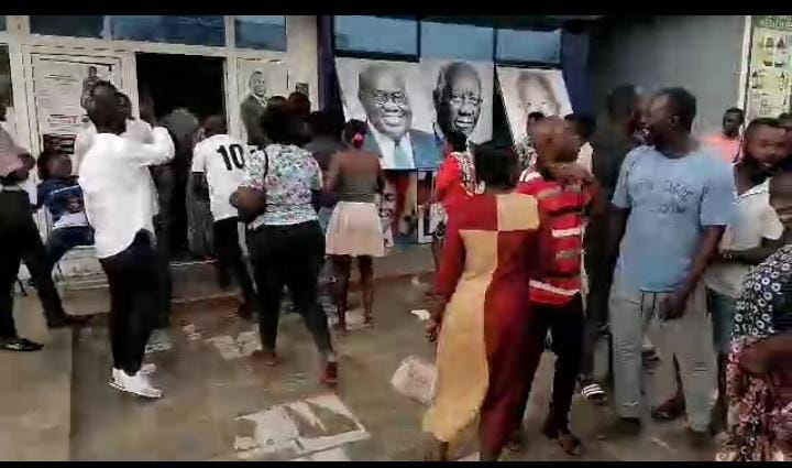 NPP Ejisu constituency polling agents besiege party office over GHC 300