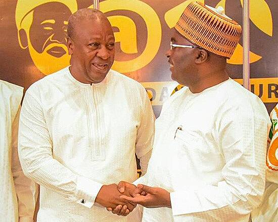 Call your supporters to order- Bawumia to Mahama