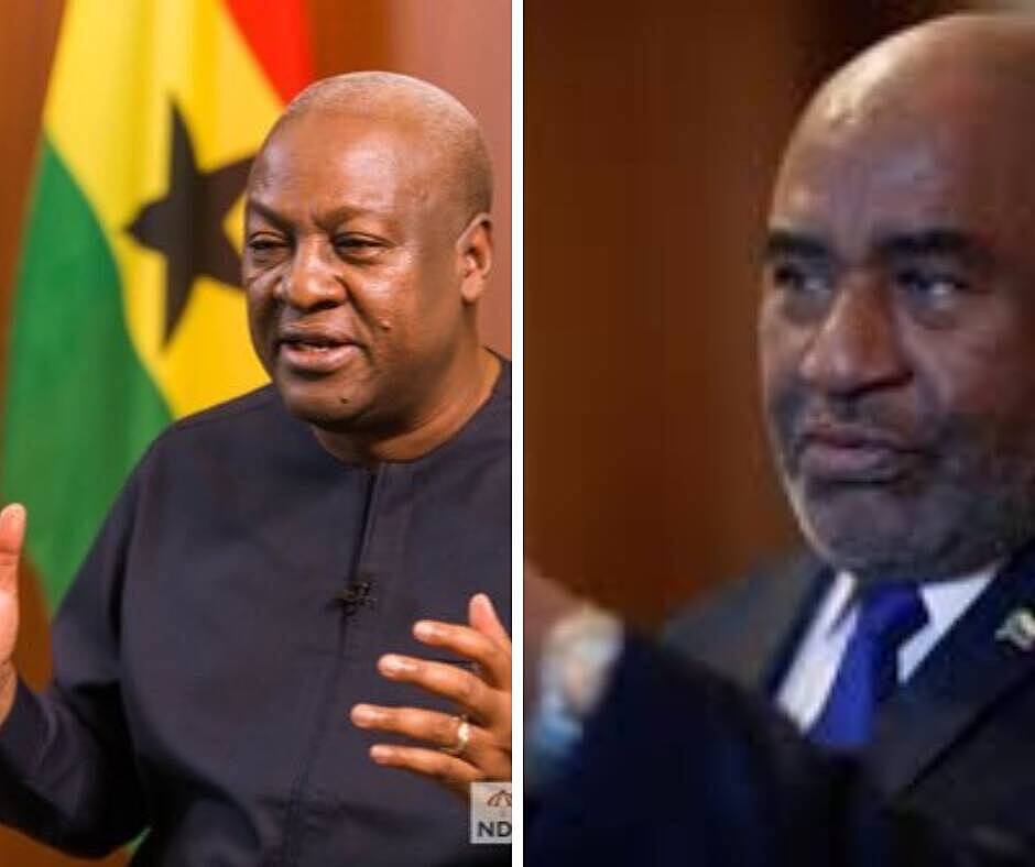 There must be free movement of goods between our countries- Prez. Mahama to Comoros President