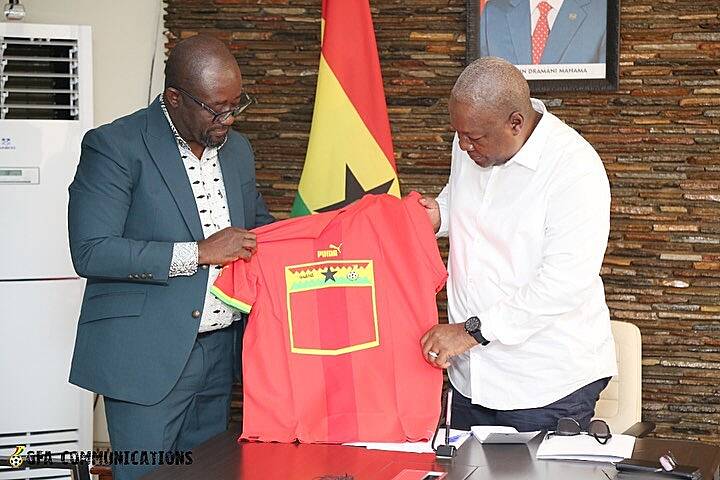 Mahama requests Ghana football situational report from GFA