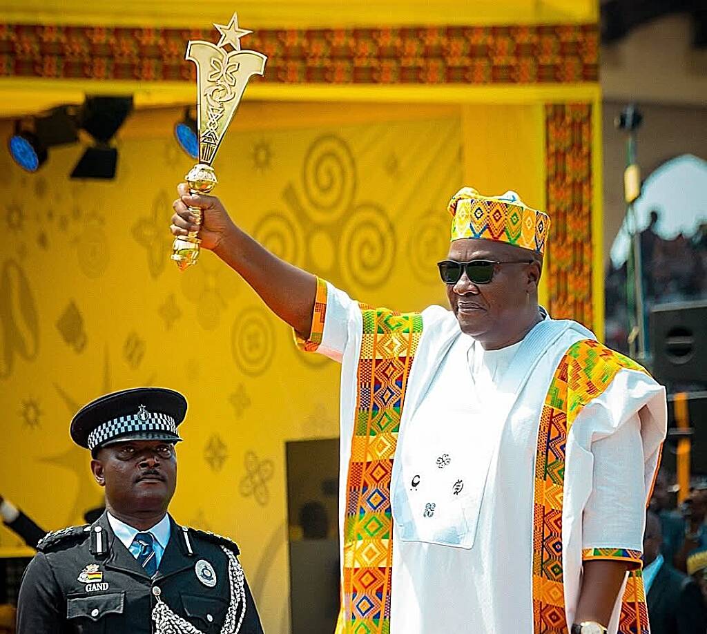 Mahama Sworn in officially as Ghana’s President