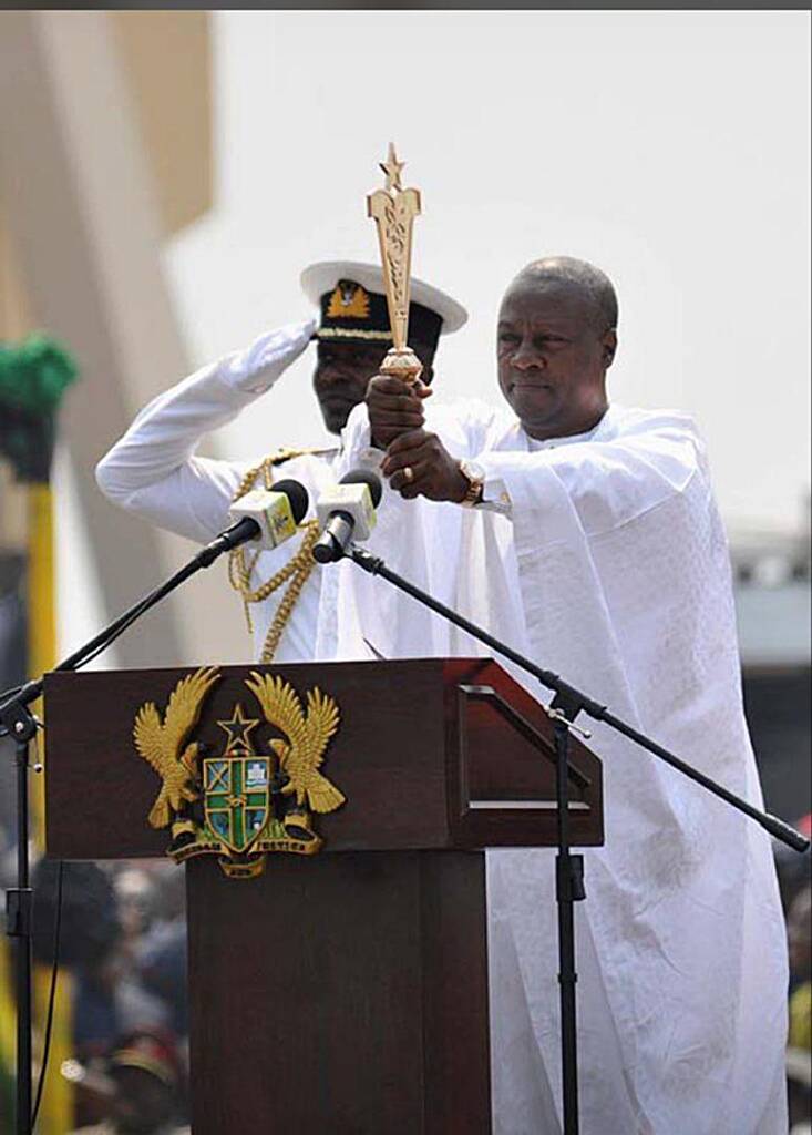 President-elect John Mahama to be sworn-in today