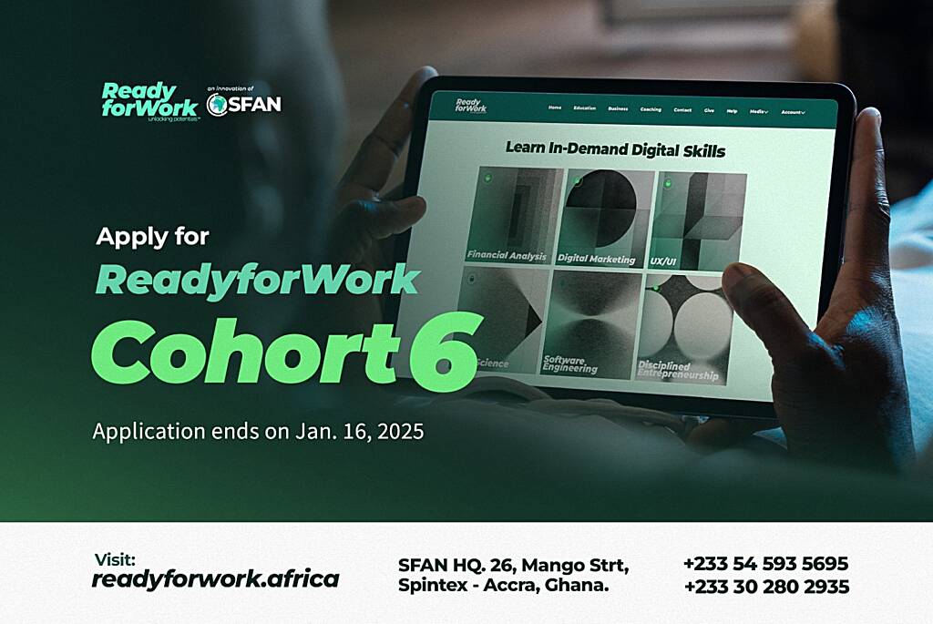 SFAN opens application for AI-powered ReadyforWork Cohort 6