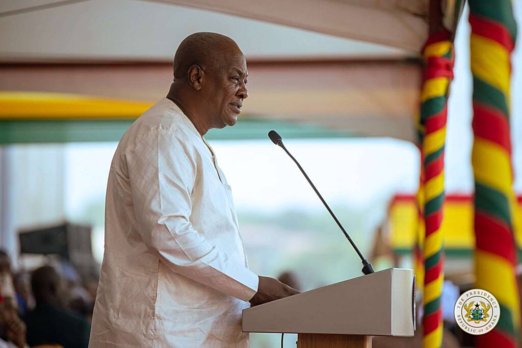 President Mahama vows to empower chiefs and prioritize Western Region’s development