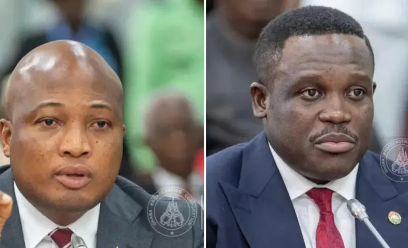 Sam George and Okudzeto Ablakwa approved by parliament with majority vote