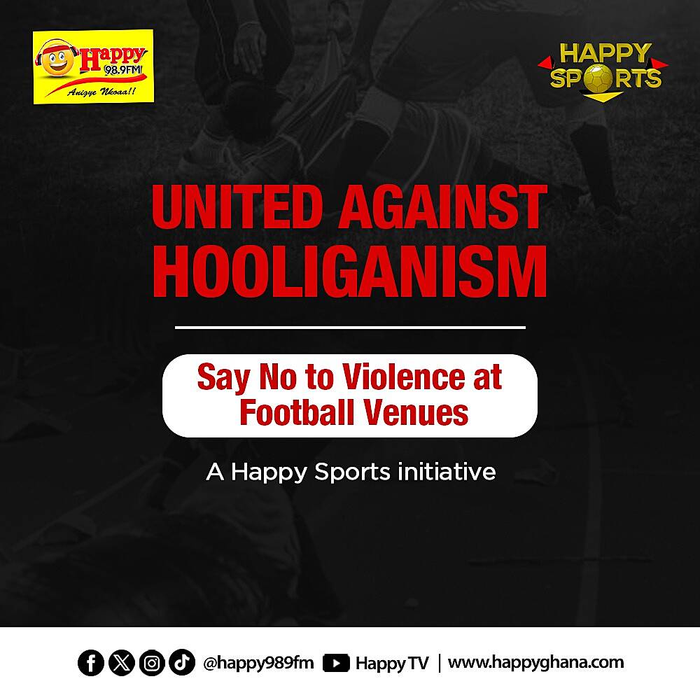 Happy FM launches “UNITED AGAINST HOOLIGANISM” initiative following tragic death of football fan