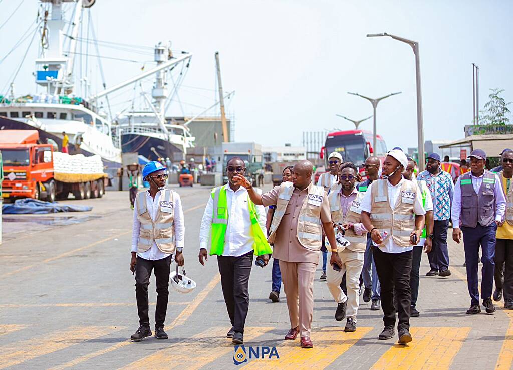 NPA Boss tours fuel installations in Tema