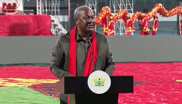 Mahama calls for resilience and unity at Chinese Lantern Festival Gala