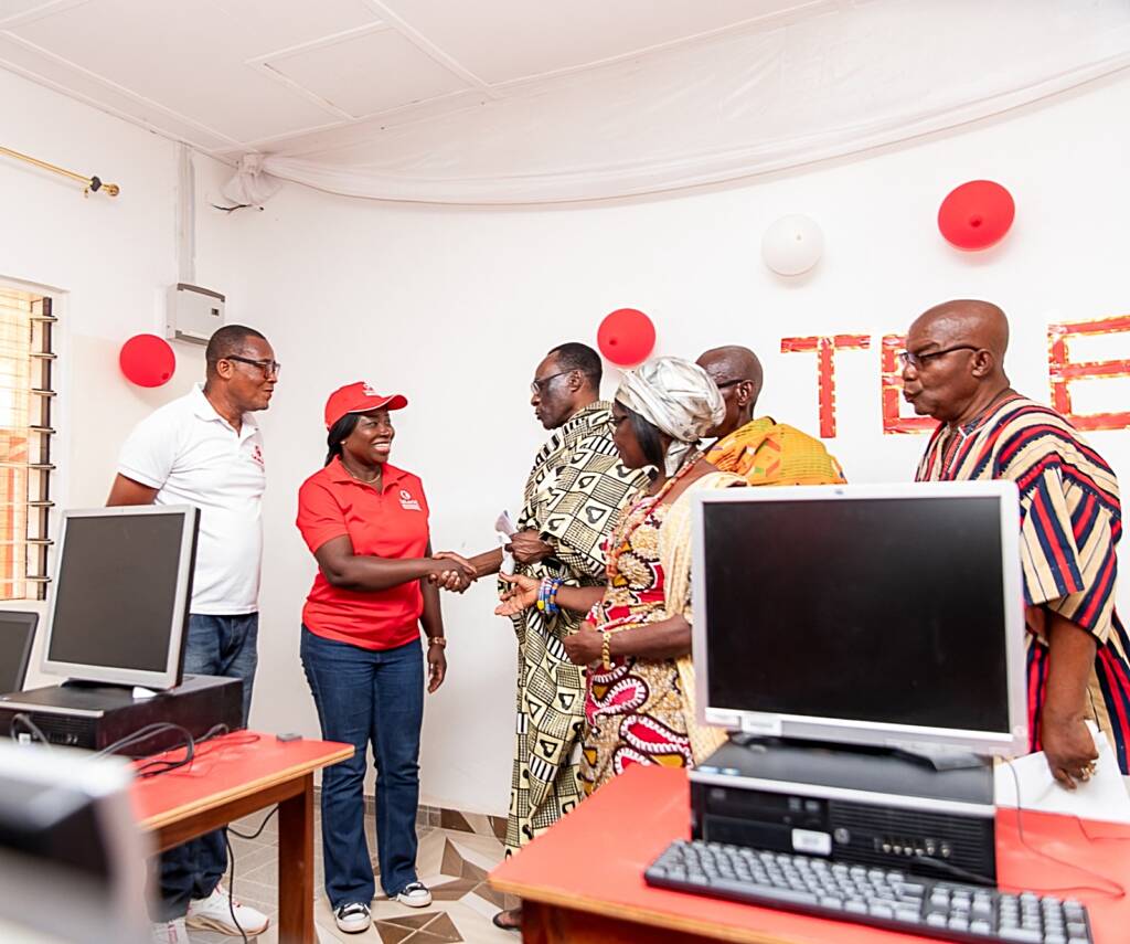 Telecel Ghana Volunteers Hand Over Fully Renovated ICT Lab to Anfoega E.P. Primary School