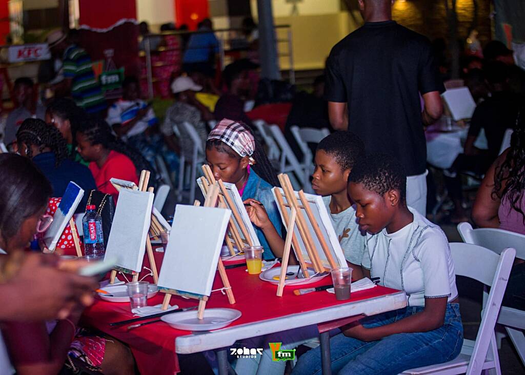 YFM’s Paint N Sip transforms valentine’s night into an unforgettable experience