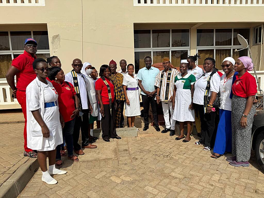 Alagumgube Association donates essential items to Regional Hospital’s Maternity Ward